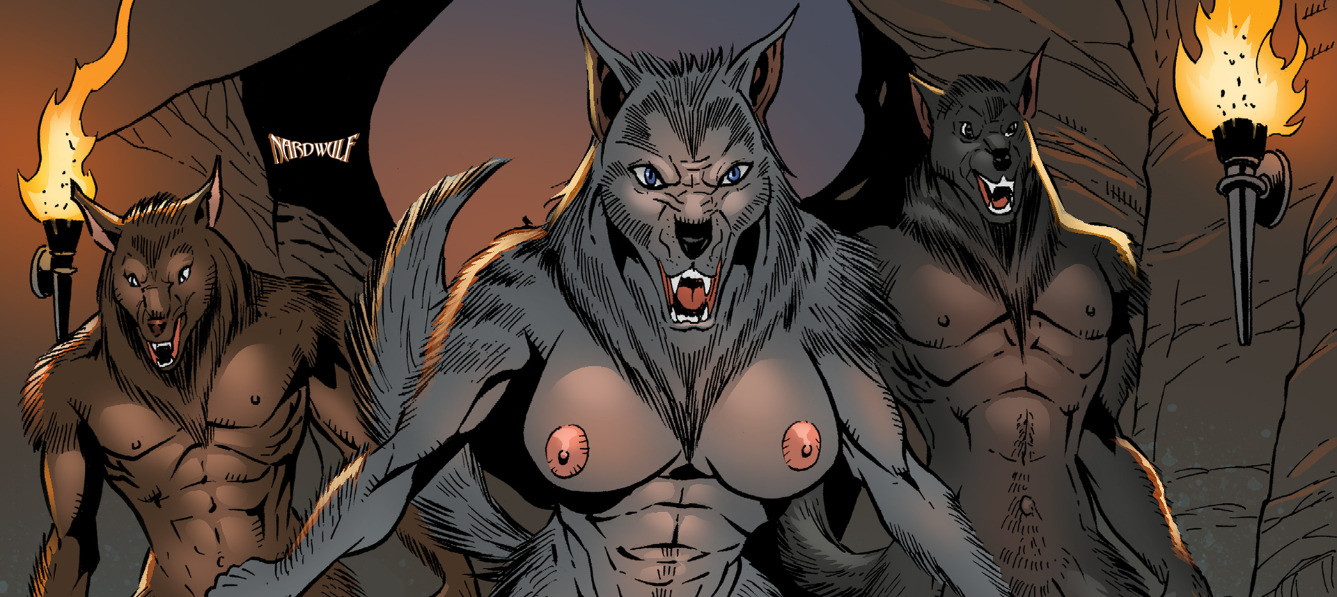 Sexy female werewolves